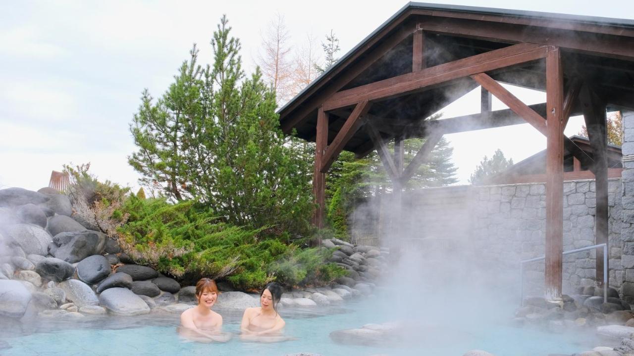 Morinoyu Hotel Hanakagura Asahikawa Dış mekan fotoğraf