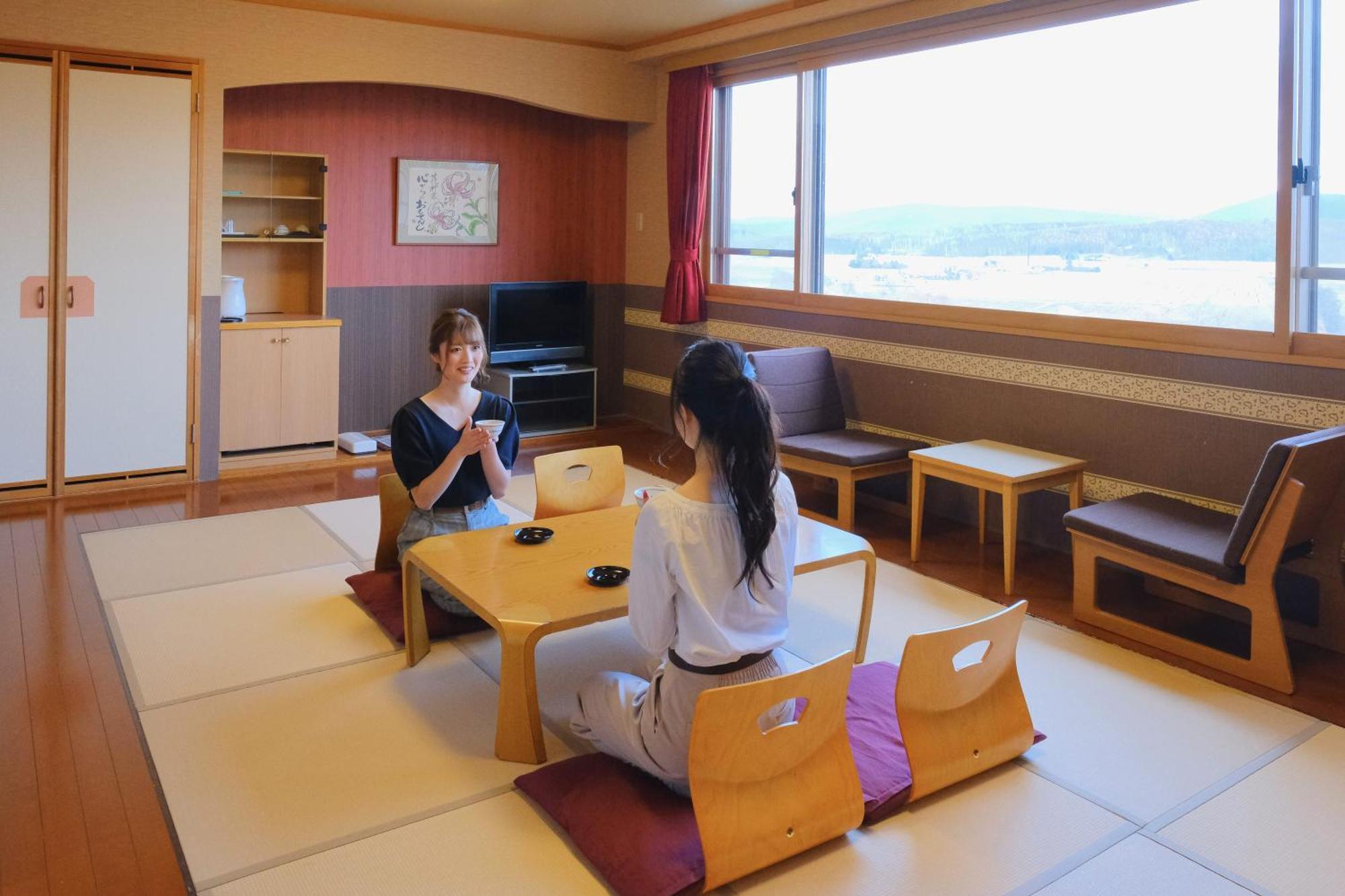 Morinoyu Hotel Hanakagura Asahikawa Dış mekan fotoğraf